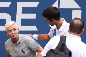 Novak Djokovic disqualified from U.S. Open 